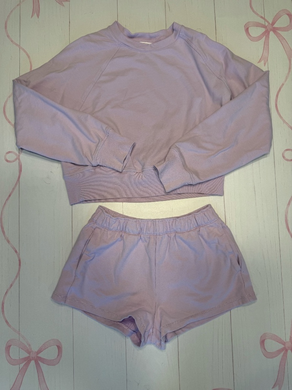 Athleta Girl All Day Crewneck and All Day Shorts Size Large (12)